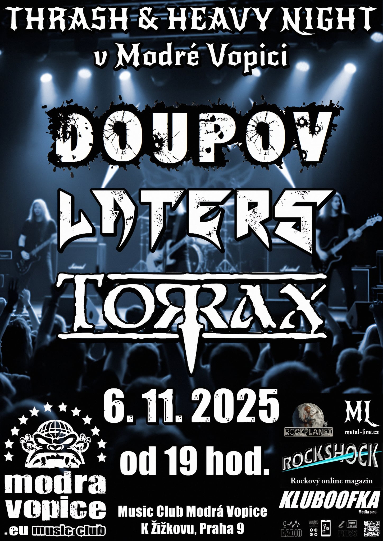 Trash & heavy night v Modré Vopici Trash & heavy night v Modré Vopici poster